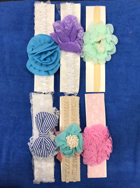 SoftNylon Baby Bow Headbands | Newborn & Toddler Hair Accessories