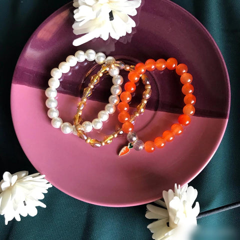 Customizable Beaded Bracelet (Beads & Colors On Demand Available)