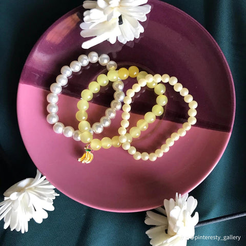 Customizable Beaded Bracelet (Beads & Colors On Demand Available)