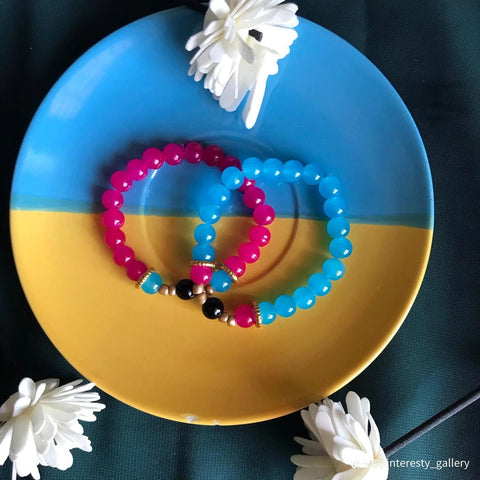 Customizable Beaded Bracelet (Beads & Colors On Demand Available)
