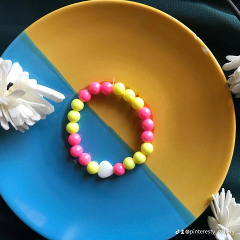 Customizable Beaded Bracelet (Beads & Colors On Demand Available)