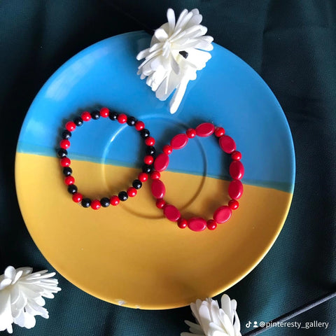 Customizable Beaded Bracelet (Beads & Colors On Demand Available)