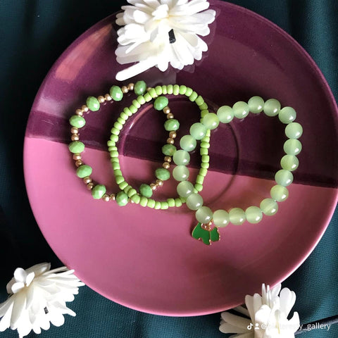Customizable Beaded Bracelet (Beads & Colors On Demand Available)