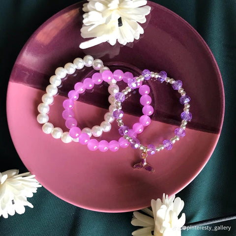 Customizable Beaded Bracelet (Beads & Colors On Demand Available)