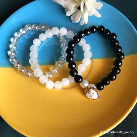 Customizable Beaded Bracelet (Beads & Colors On Demand Available)