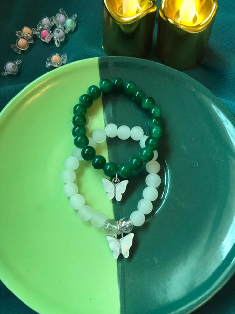 Customizable Beaded Bracelet (Beads & Colors On Demand Available)