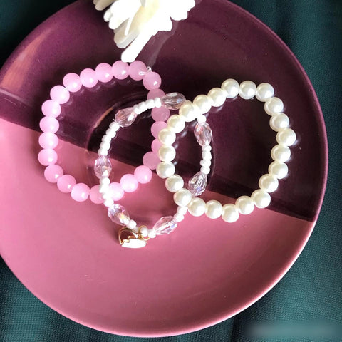 Customizable Beaded Bracelet (Beads & Colors On Demand Available)