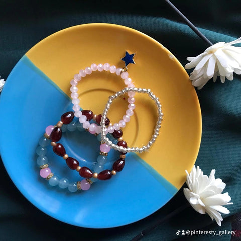 Customizable Beaded Bracelet (Beads & Colors On Demand Available)