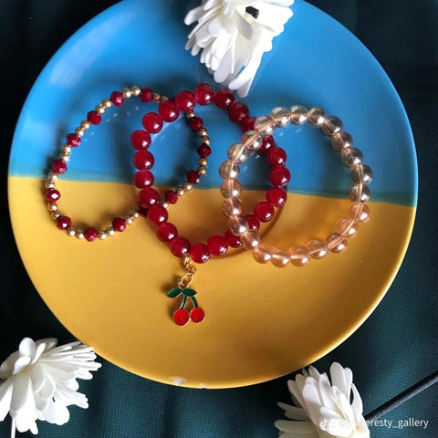 Customizable Beaded Bracelet (Beads & Colors On Demand Available)