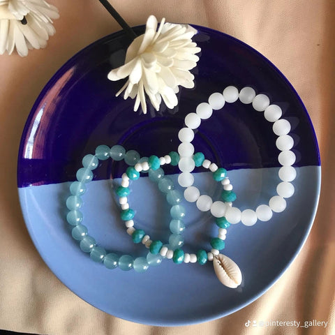 Customizable Beaded Bracelet (Beads & Colors On Demand Available)