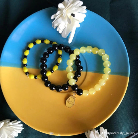 Customizable Beaded Bracelet (Beads & Colors On Demand Available)